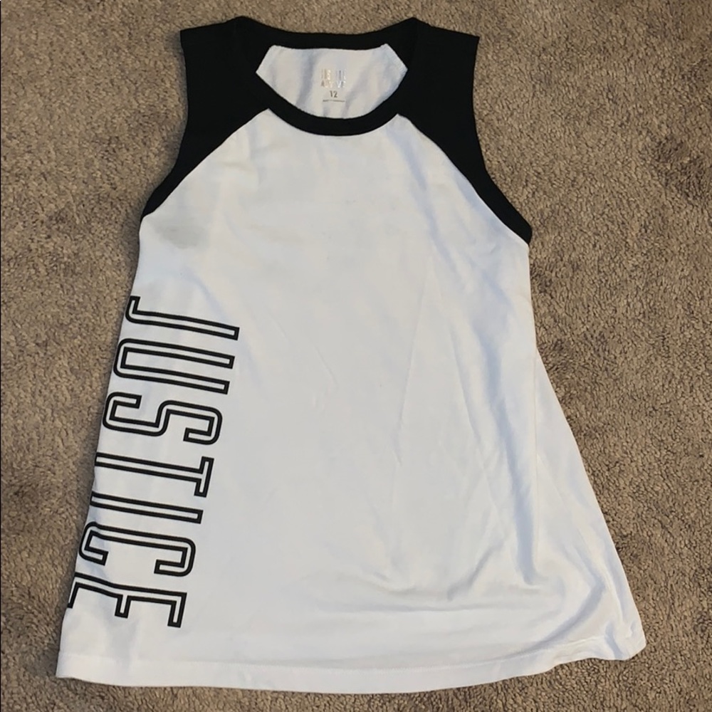 Justice active tank top